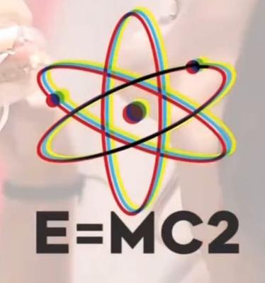 E=MC2  logo