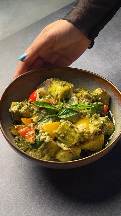 Pesto Paneer
