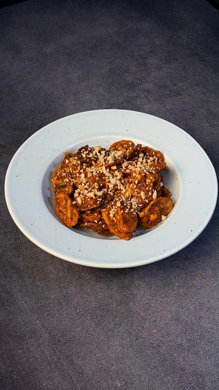 Honey Chilli Crispy Lotus Stem