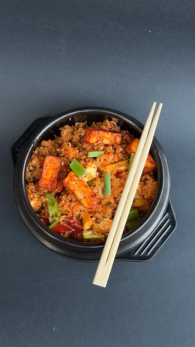 Paneer Satay - Rice Bowl