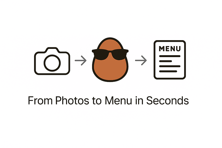 AI Menu Import That Just Works