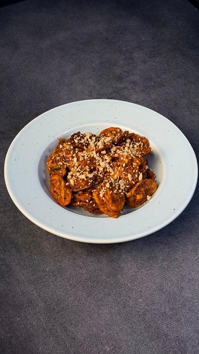 Honey Chilli Crispy Lotus Stem