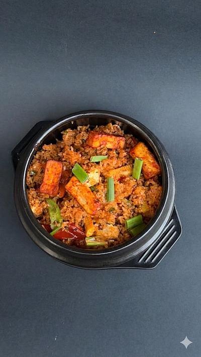Paneer Satay - Rice Bowl